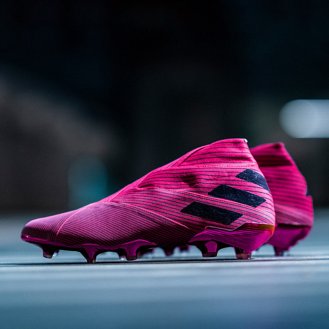 adidas Nemeziz 19+ FG - Shock Pink/Core Black - Firm Ground - Mens