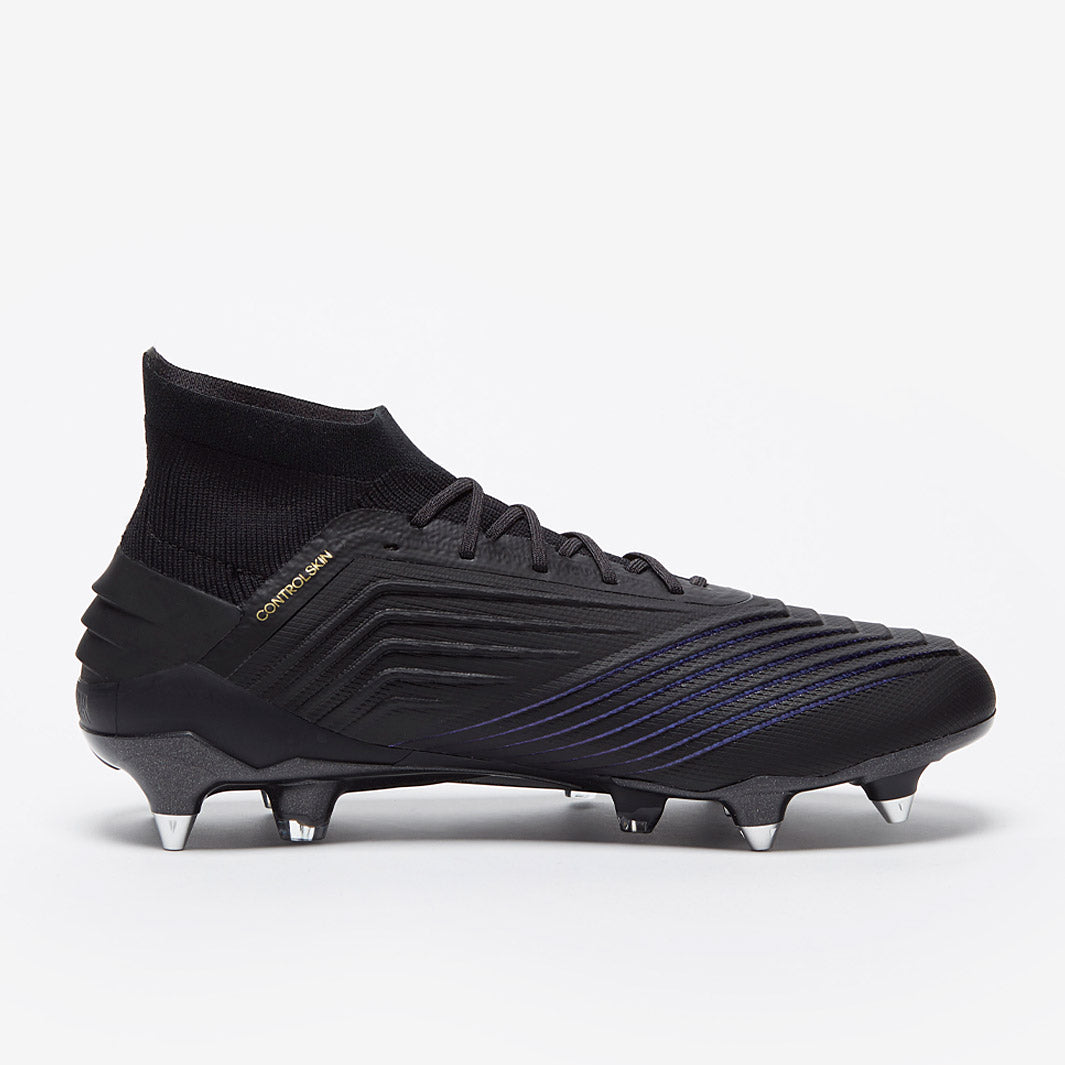 adidas Predator 19.1 SG - Core Black/Utility Black - Soft Ground