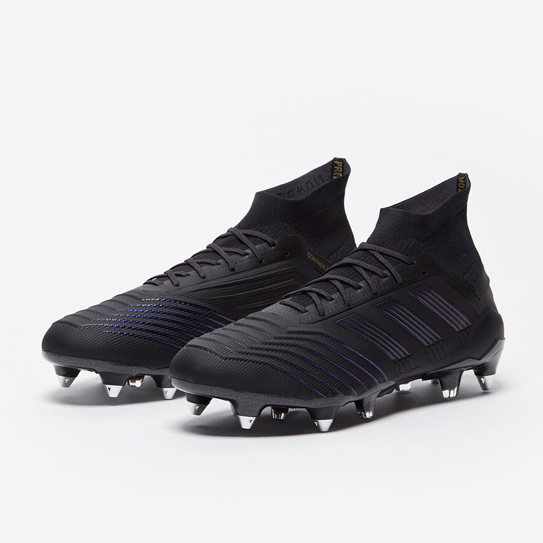 adidas Predator 19.1 SG - Core Black/Utility Black - Soft Ground
