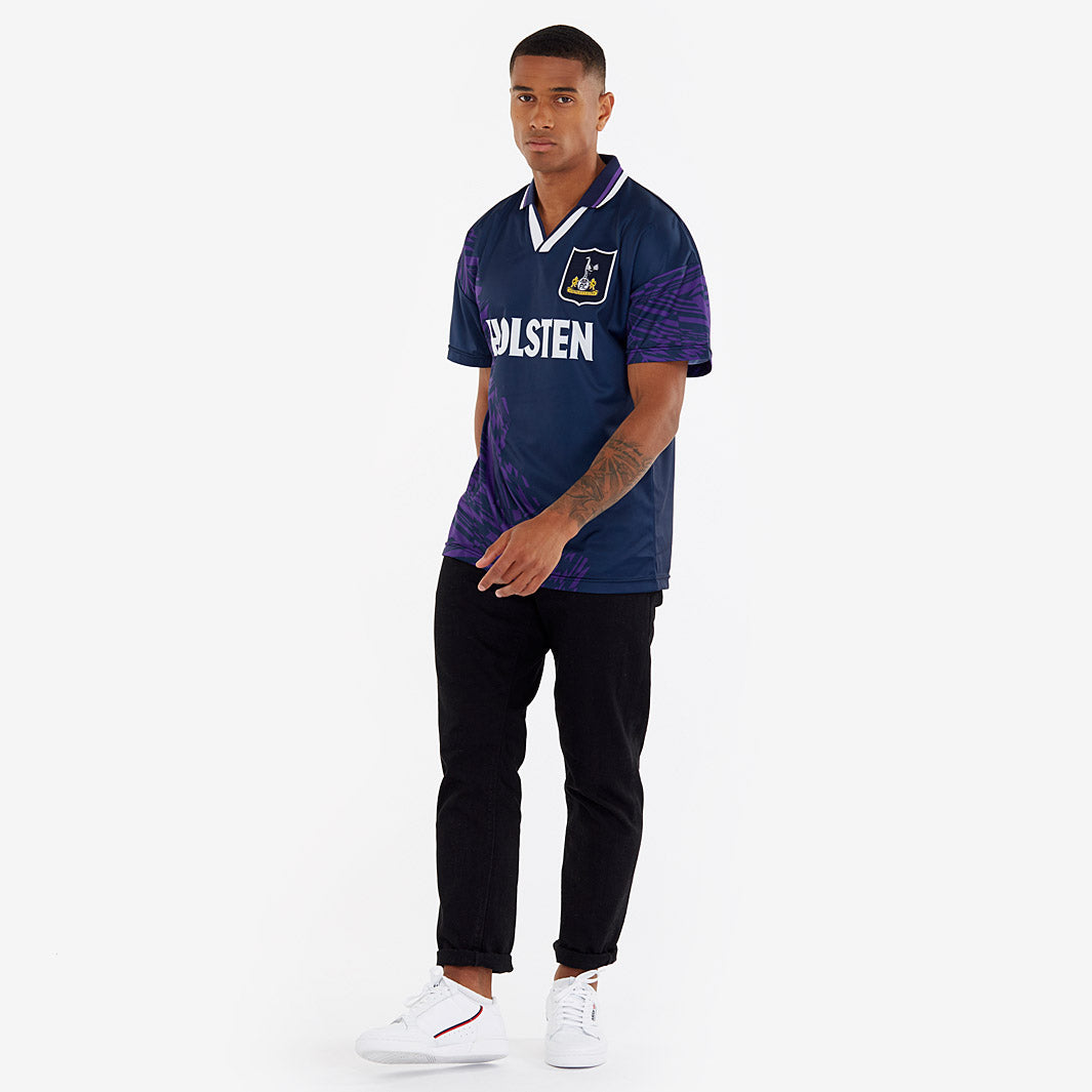 PONY Tottenham Hotspur 1995-97 Third Shirt - Purple/Navy - Mens