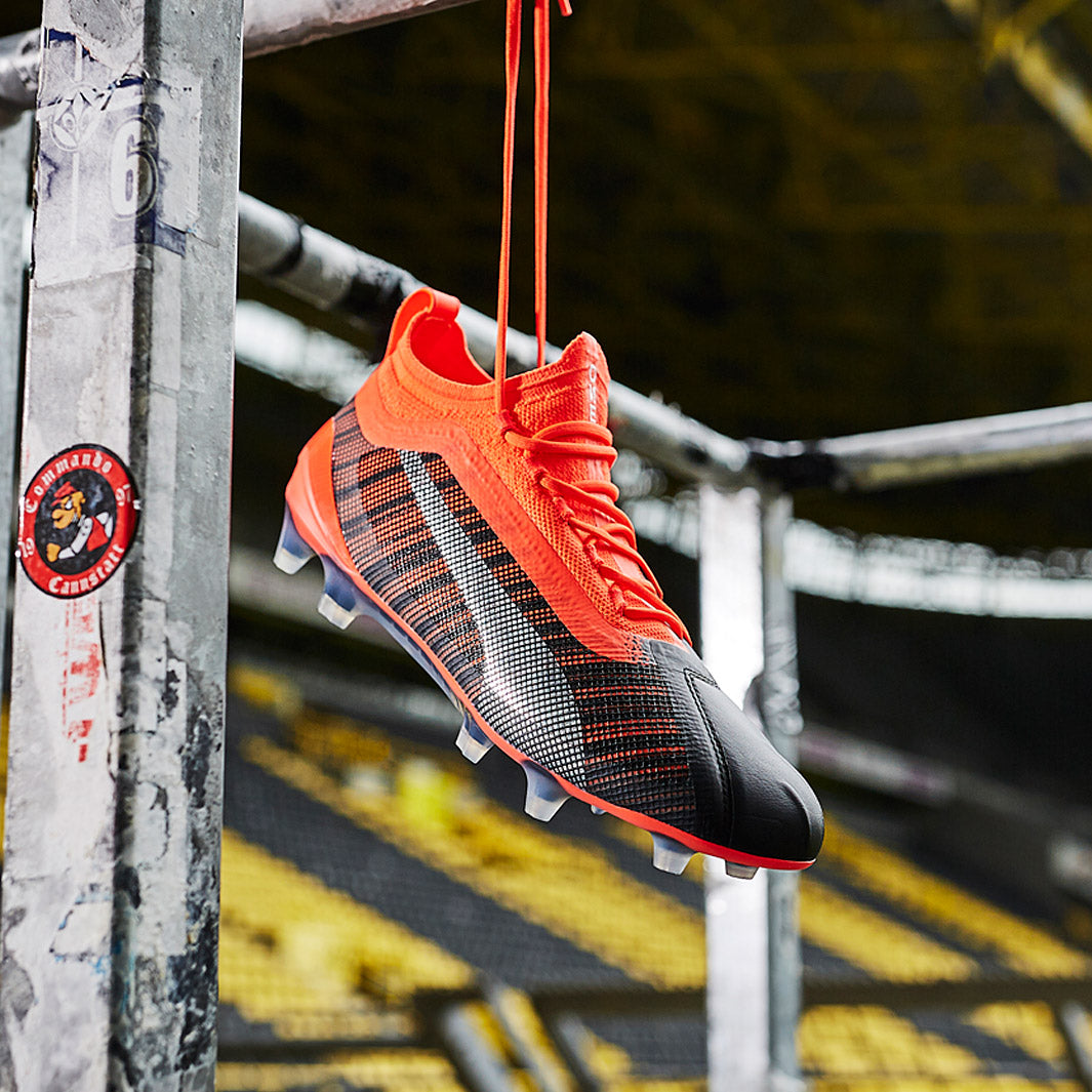 Puma One 5.1 FG/AG - Puma Black/Energy Red/Aged Silver - Firm