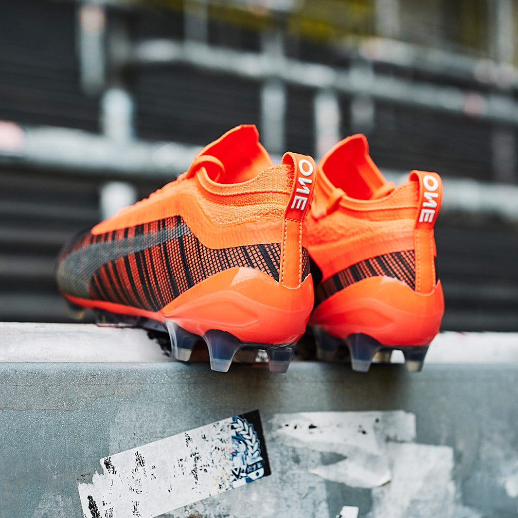 Puma One 5.1 FG/AG - Puma Black/Energy Red/Aged Silver - Firm