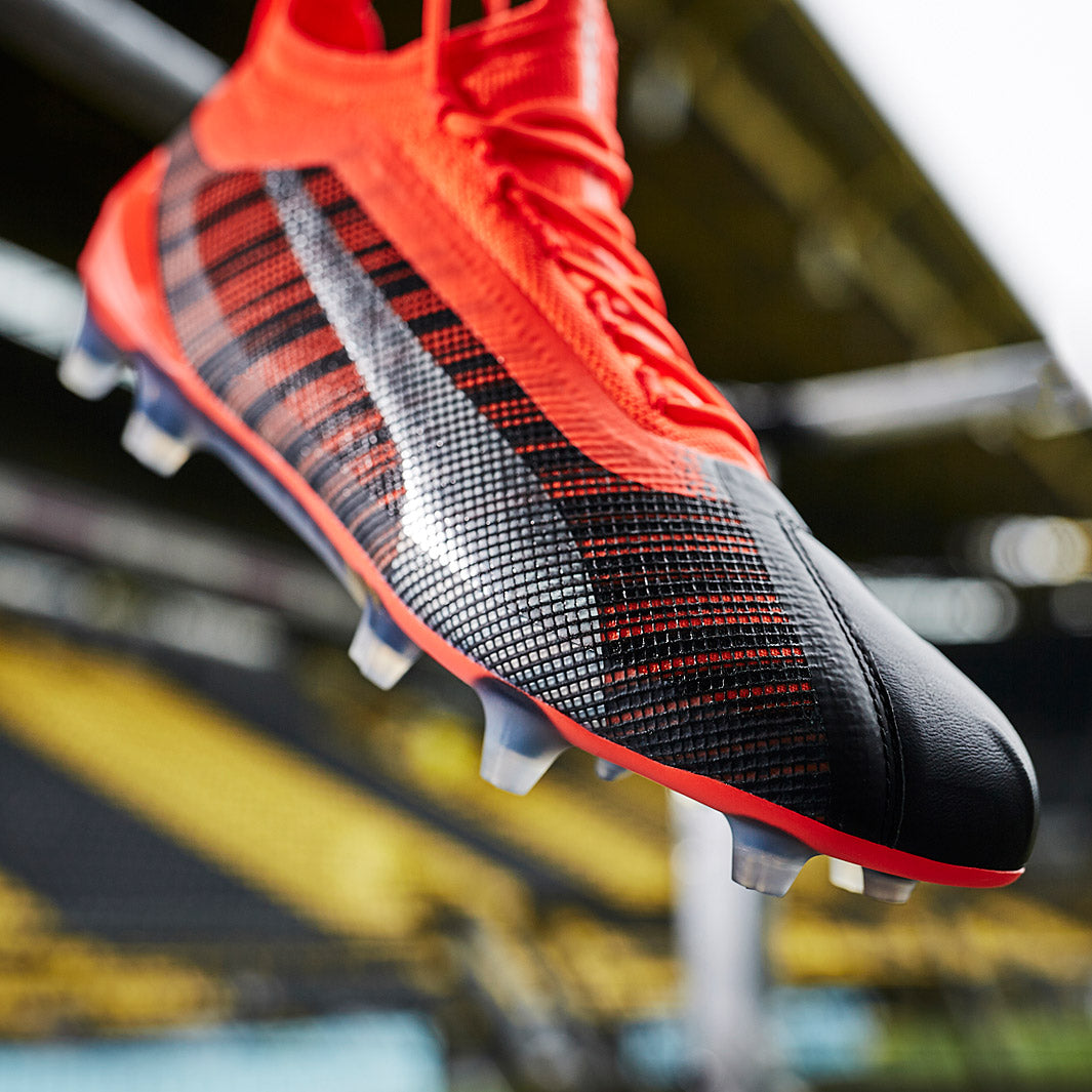 Puma One 5.1 FG/AG - Puma Black/Energy Red/Aged Silver - Firm