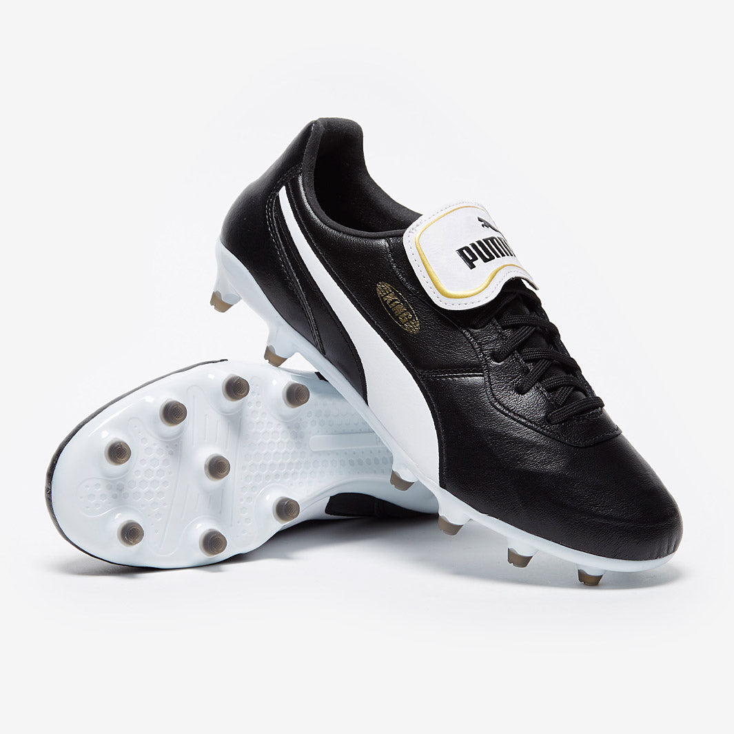 Puma King Top FG - Puma Black/Puma White - Firm Ground - Mens Boots