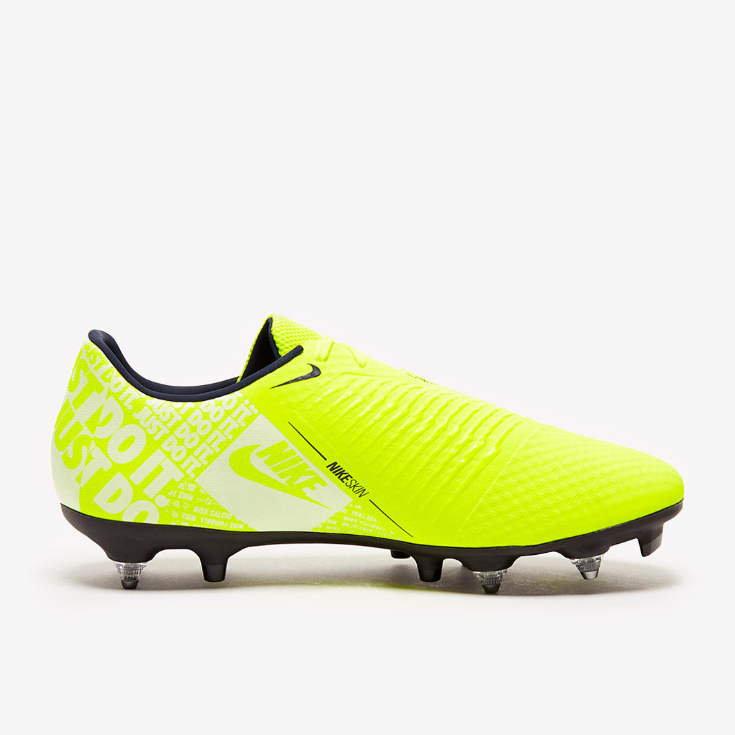 Nike Phantom VNM Academy SG-PRO AC - Volt/White/Obsidian - Soft
