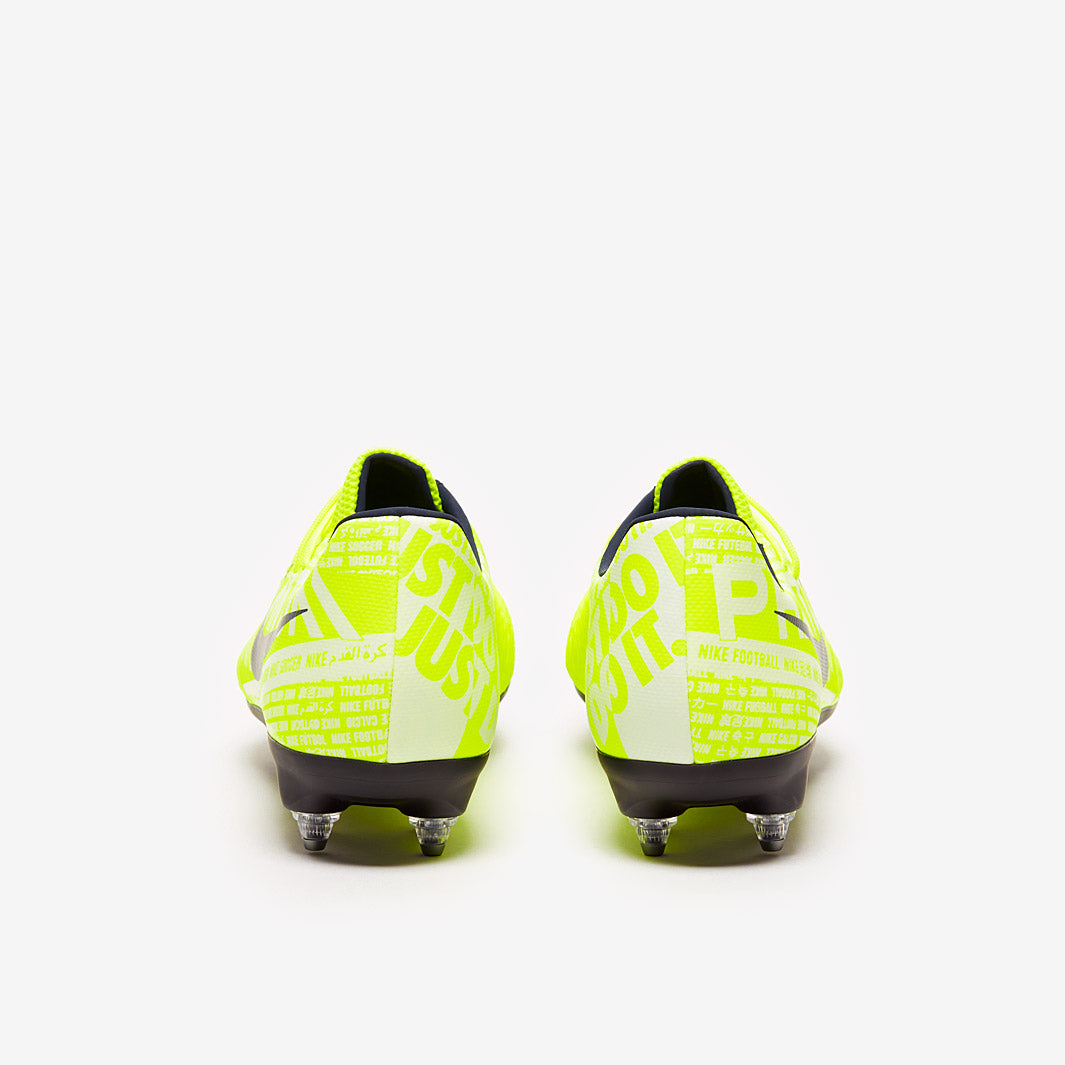 Nike Phantom VNM Academy SG-PRO AC - Volt/White/Obsidian - Soft
