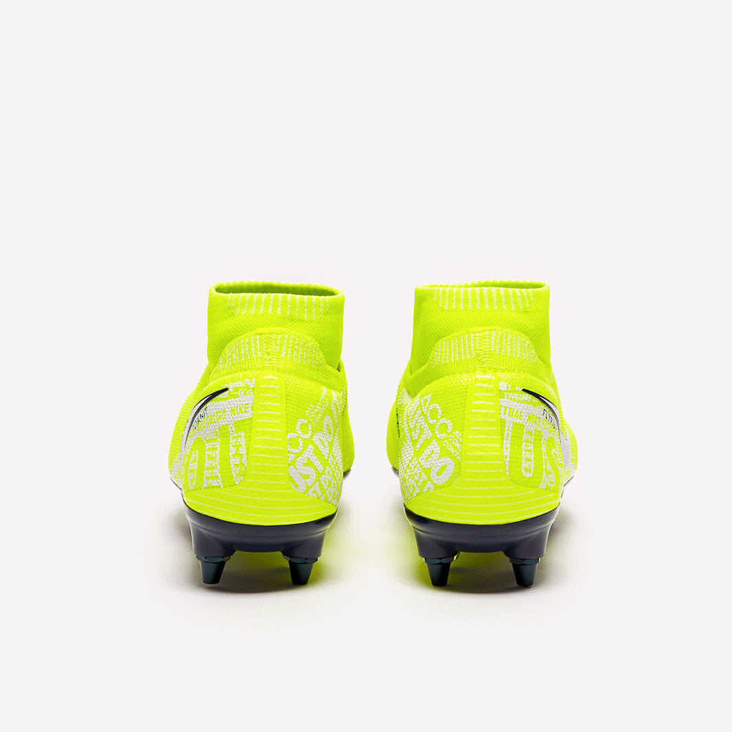 Nike Phantom VSN Elite DF SG-PRO AC - Volt/White/Barely Volt