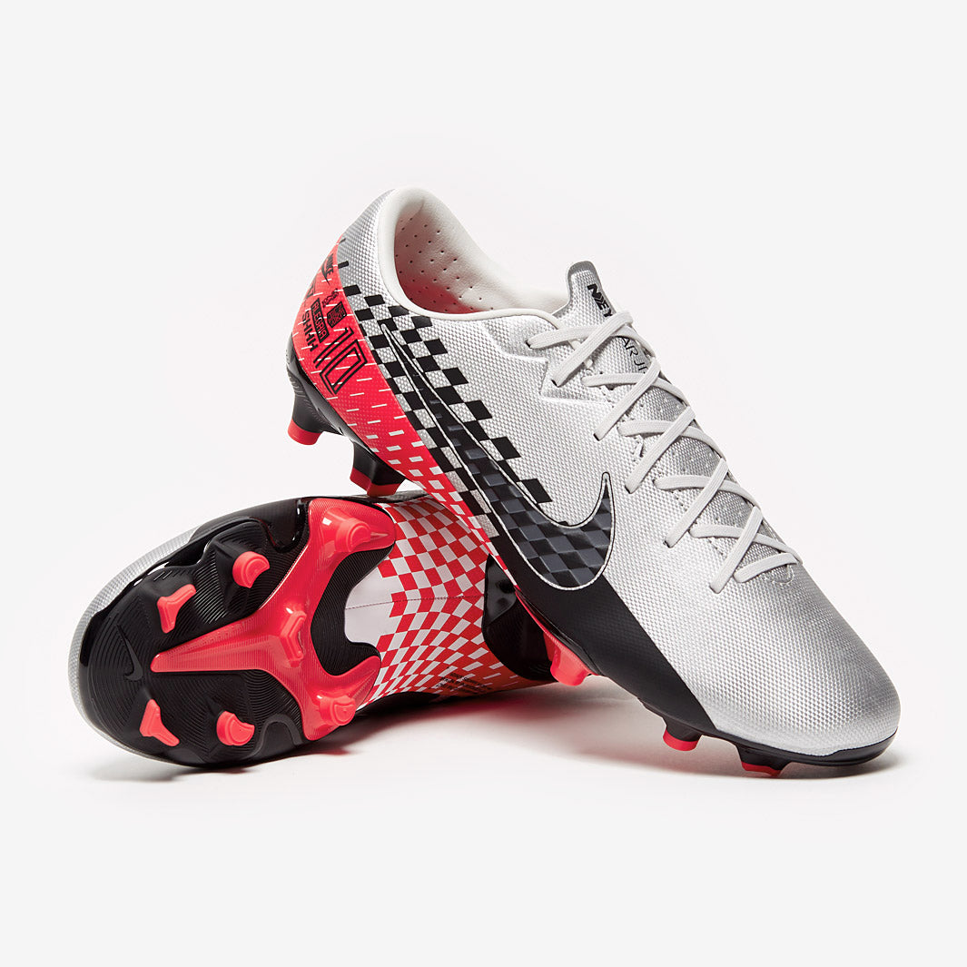 Nike Mercurial Vapor XIII Academy Neymar FG/MG - Chrome/Black/Red