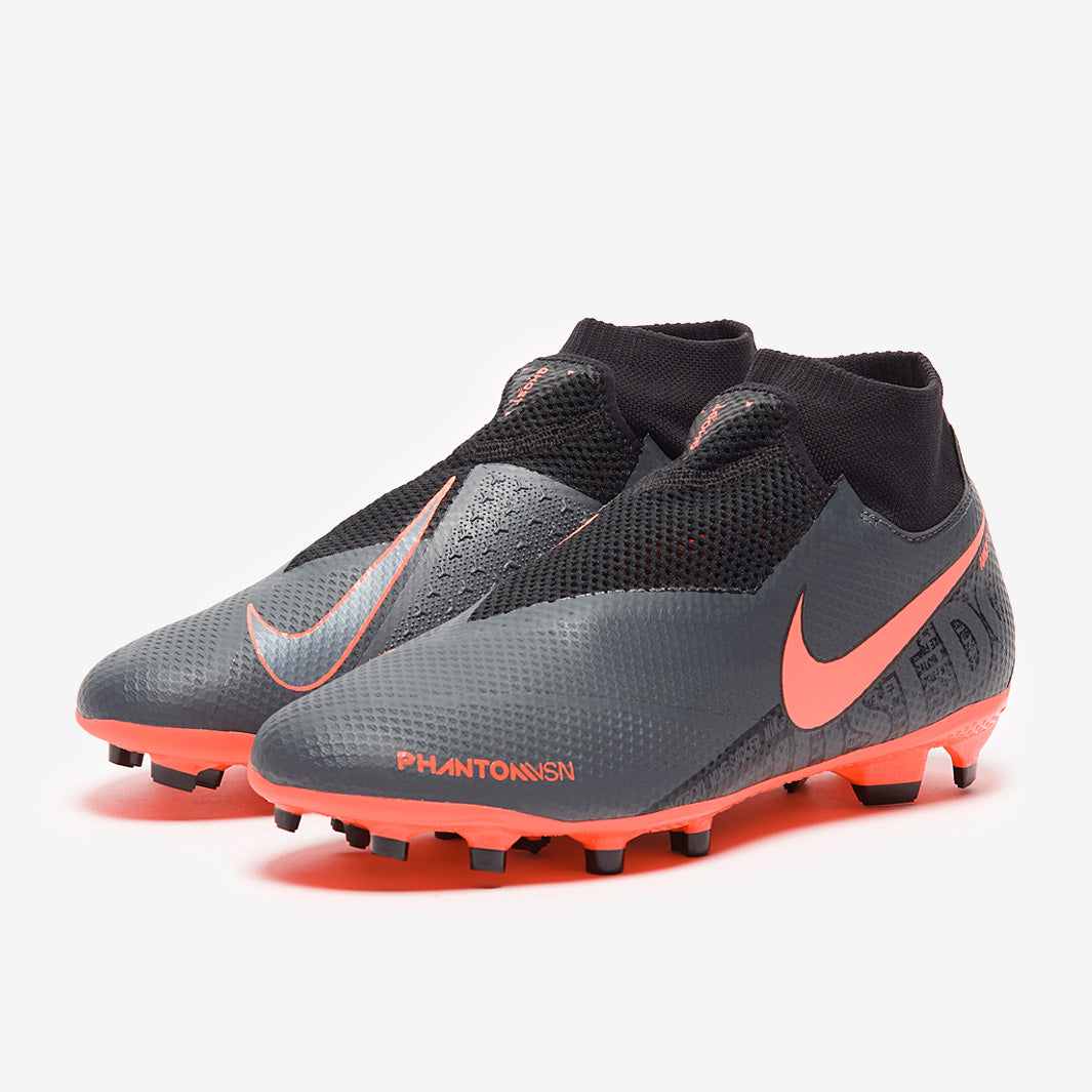 Nike Phantom Vision Pro DF FG - Dark Grey/Bright Mango/Black