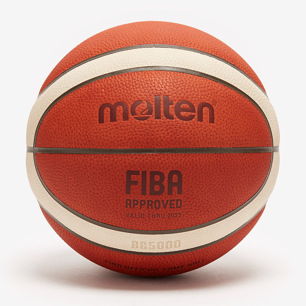 molten バスケットボール FIBA BG5000 Molten BG5000 FIBA Leather Basketball - Size 6