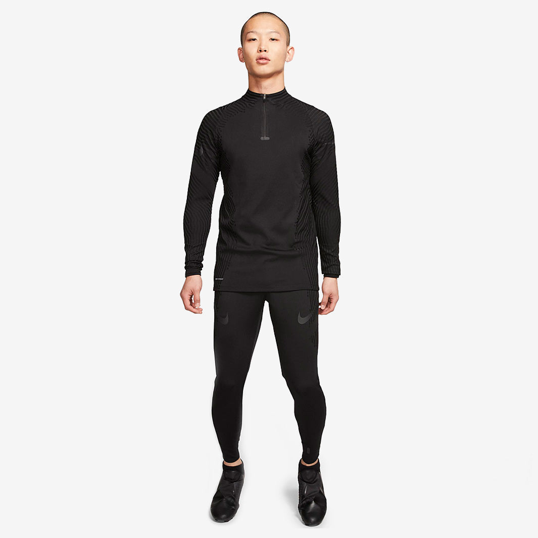 Nike Vaporknit Strike Drill Top - Black/Black/Black/Black - Mens