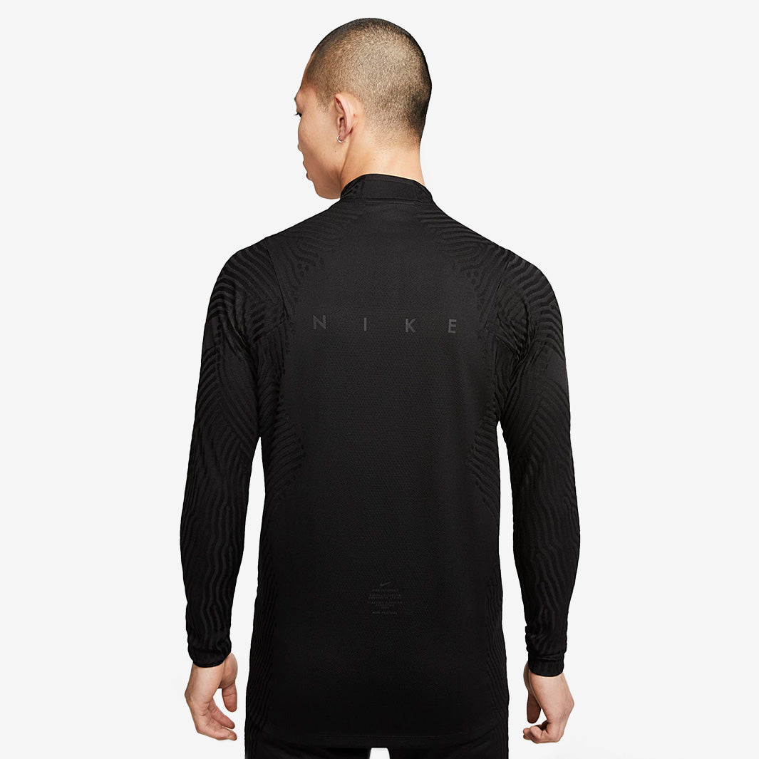 Nike Vaporknit Strike Drill Top - Black/Black/Black/Black - Mens