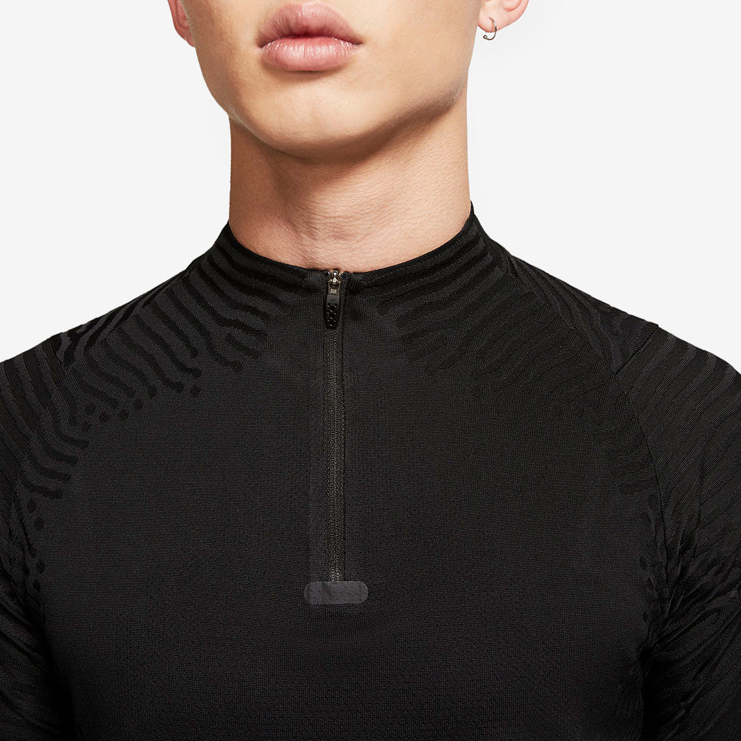 ウェア NIKE VAPORKNIT STRIKE DRILL TOP Nike Vaporknit Strike Drill Top - Black/Black/Black/Black - Mens