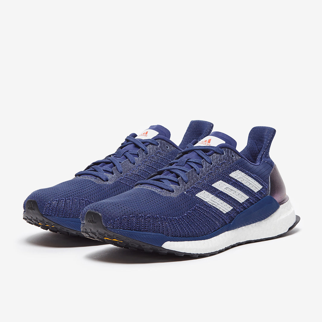 adidas Solar Boost 19 - Tech Indigo/Dash Grey/Solar Red - Mens Shoes