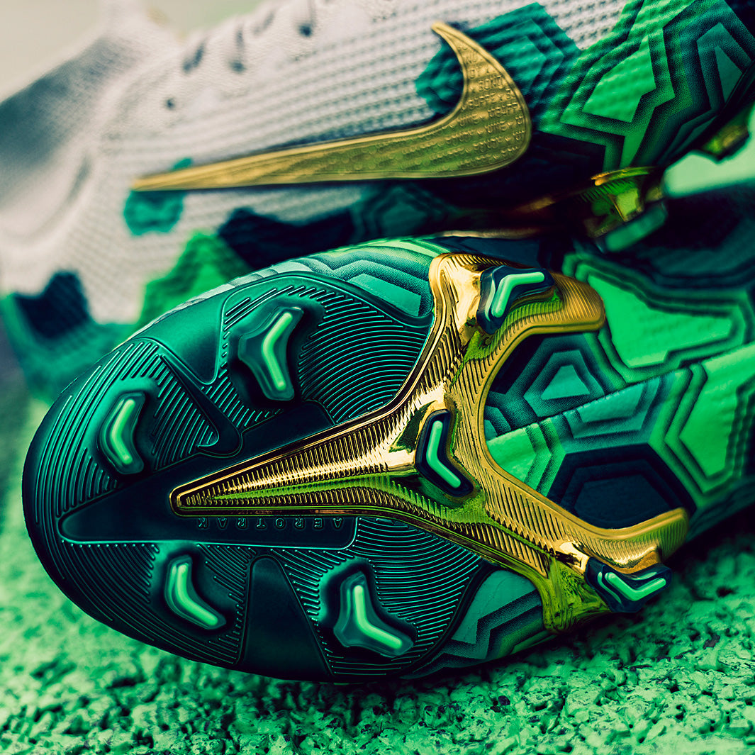 Nike Mercurial Superfly VII Elite FG x Mbappé - Vast Grey/Gold