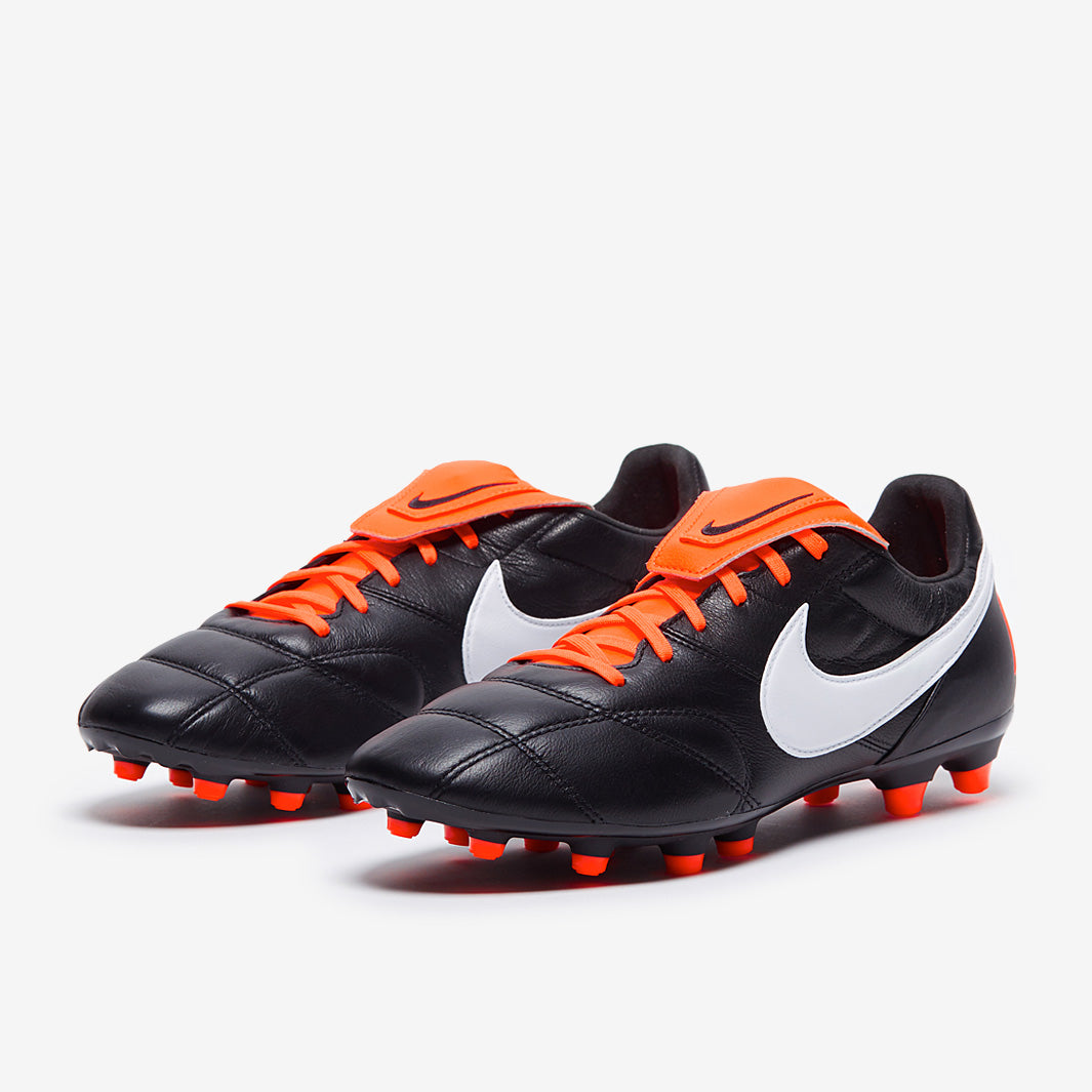 Nike Premier II FG - Black/White/Total Orange - Firm Ground - Mens