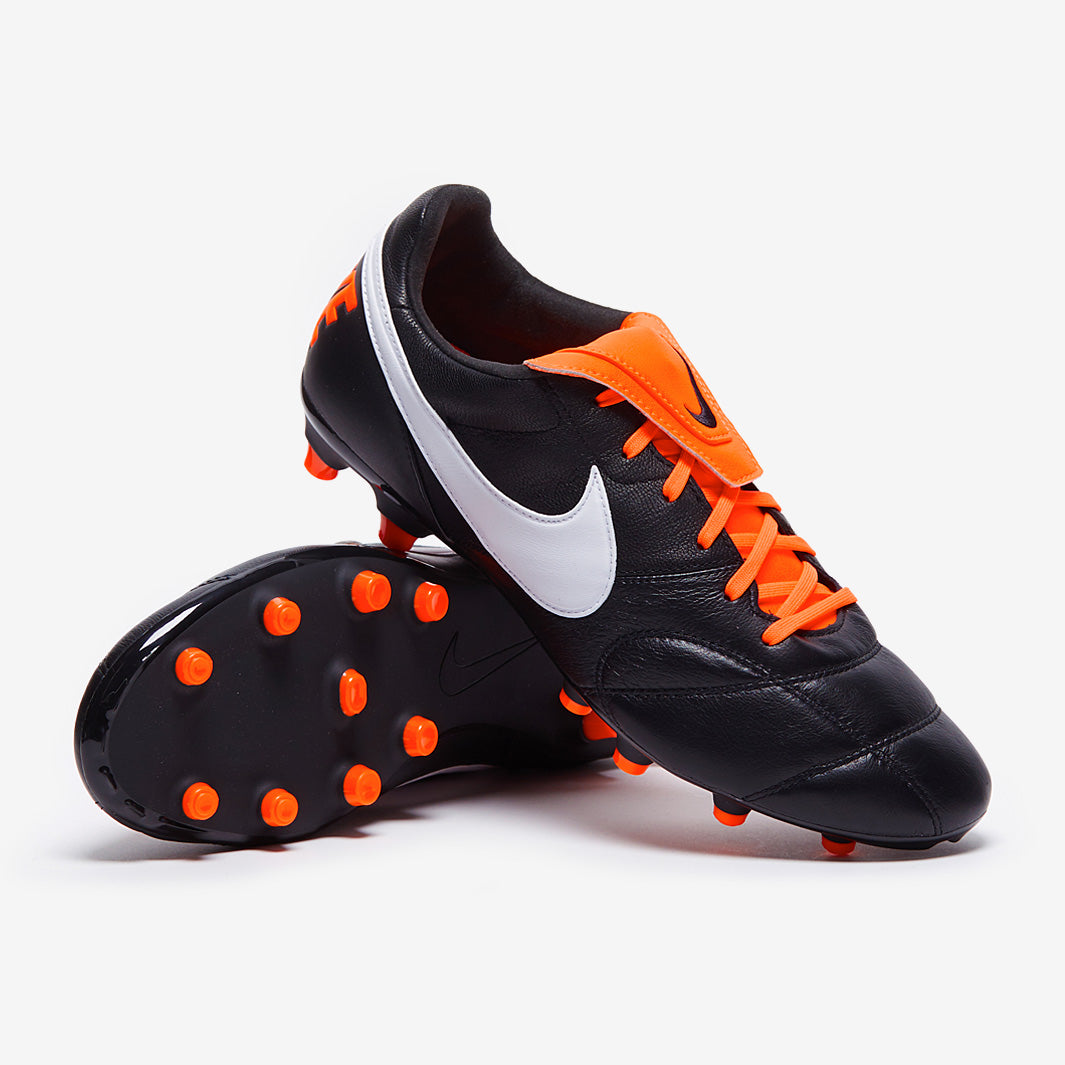 Nike Premier II FG - Black/White/Total Orange - Firm Ground - Mens
