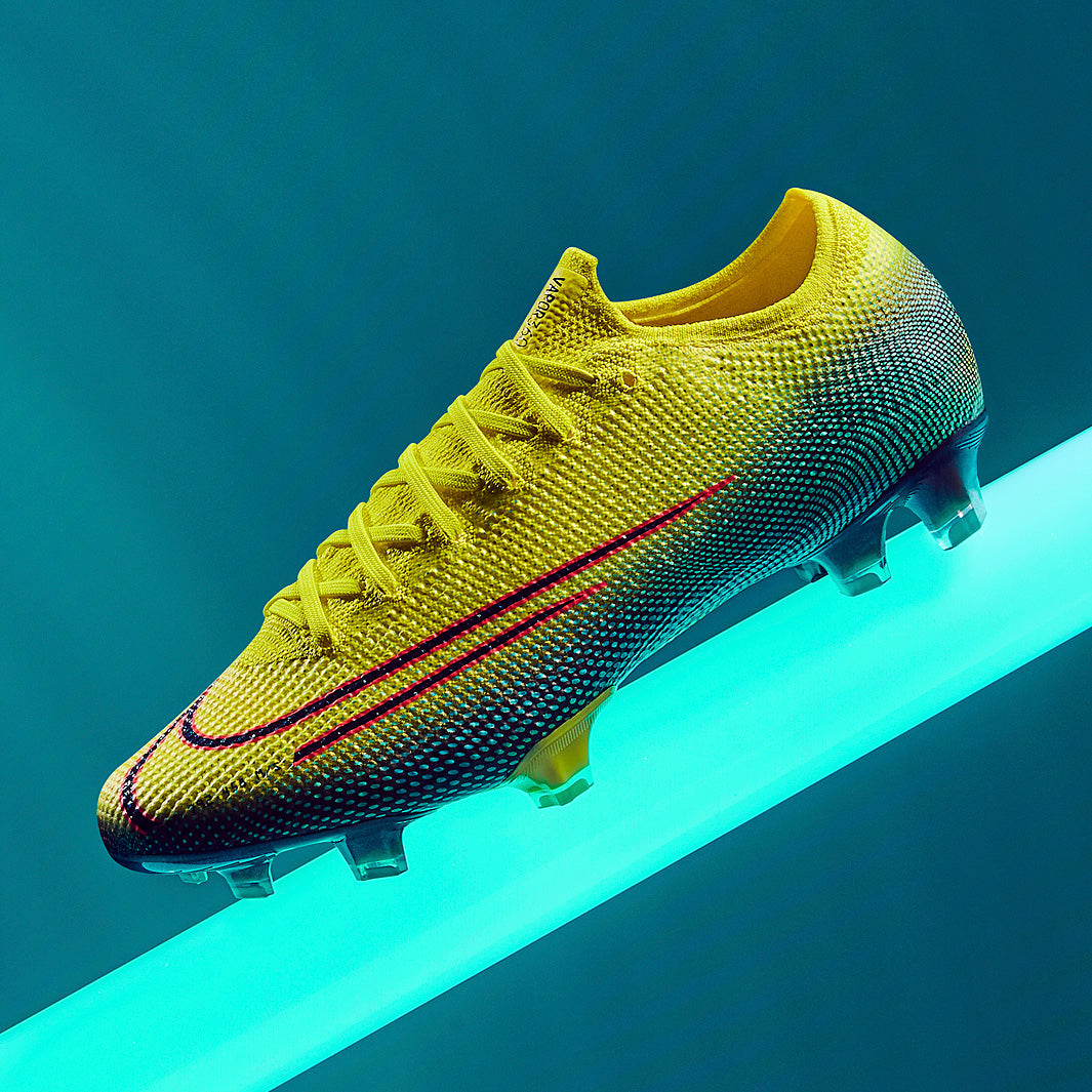 Nike Mercurial ネオンイエロー サッカーシューズ Nike Dream Speed Mercurial Vapor XIII Elite FG - Lemon Venom/Black
