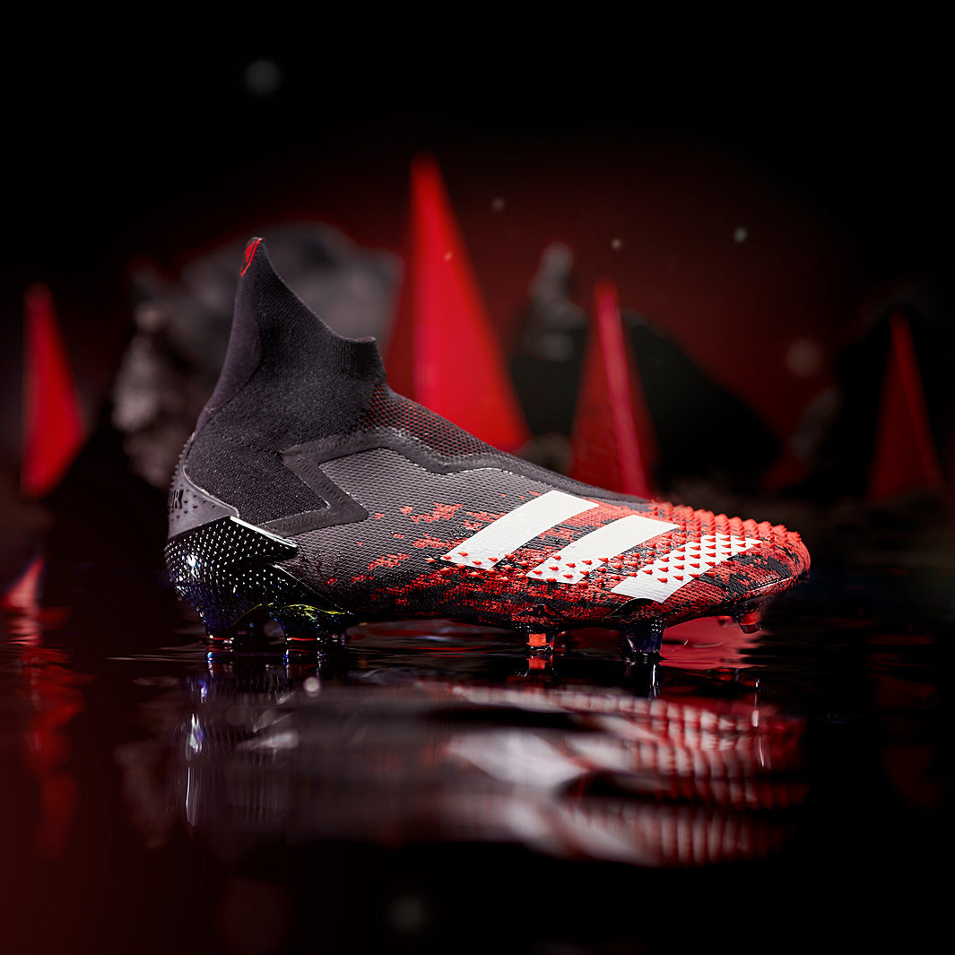 【美品】 PREDATOR MUTATOR 20.1 FG 赤 adidas Predator Mutator 20+ FG - Core Black/Footwear White/Active