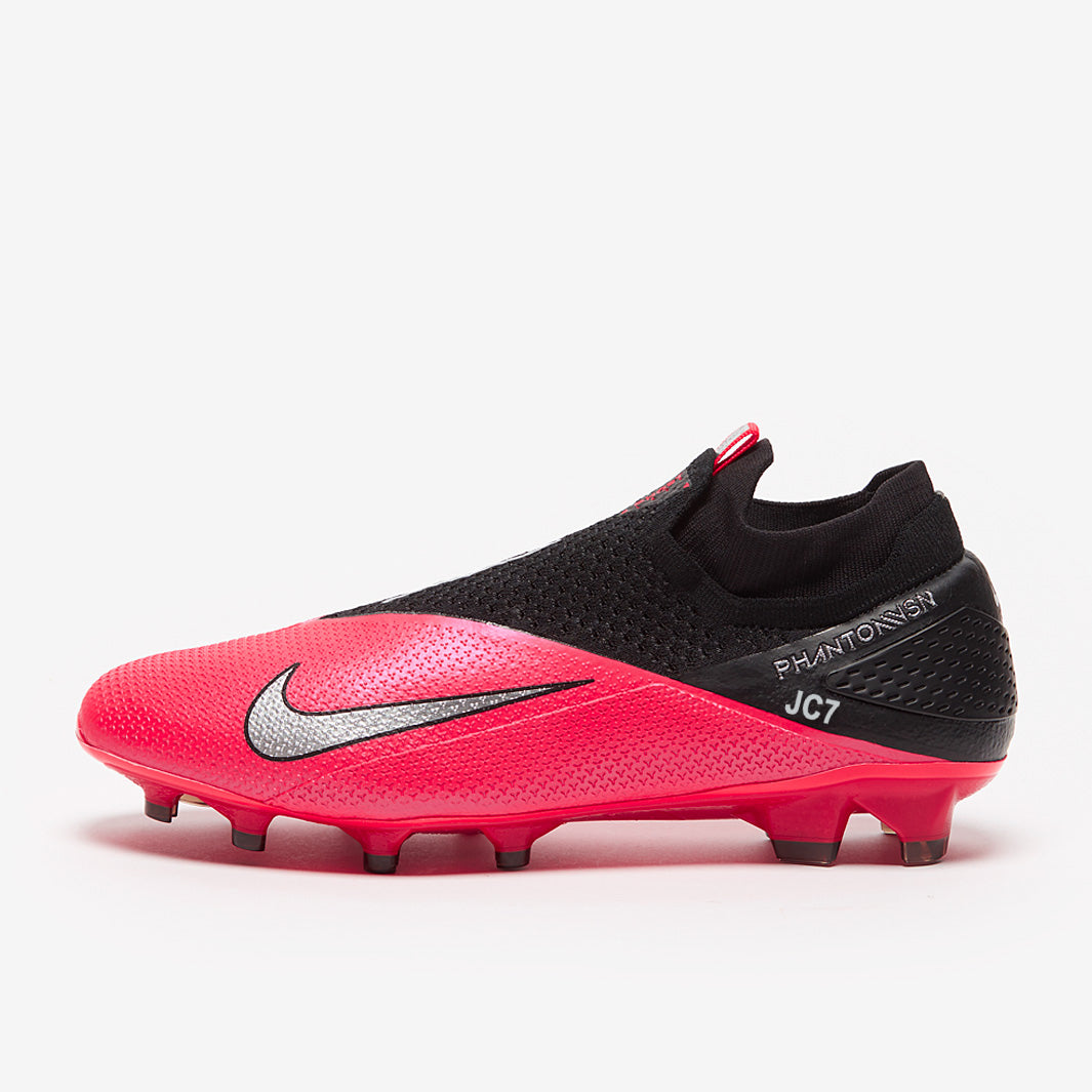 Nike Phantom Vision II Elite DF FG - Laser Crimson/Metallic Silver