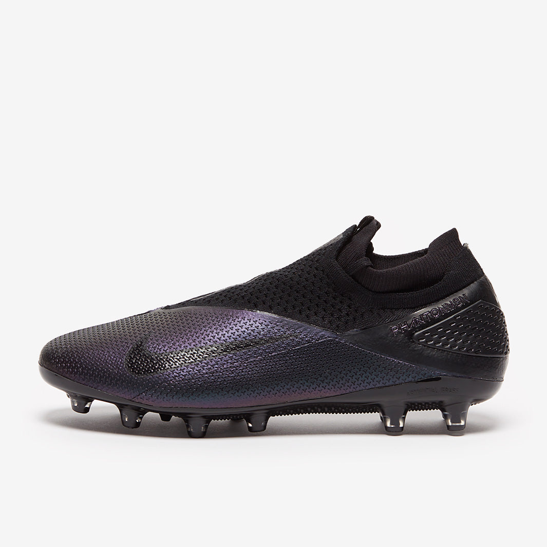 Nike Phantom Vision II Elite DF AG-PRO - Black/Black - Artificial