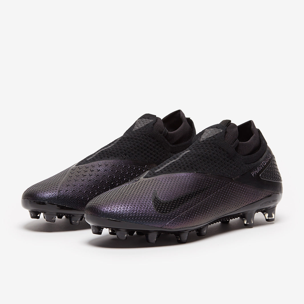 Nike Phantom Vision II Elite DF AG-PRO - Black/Black - Artificial