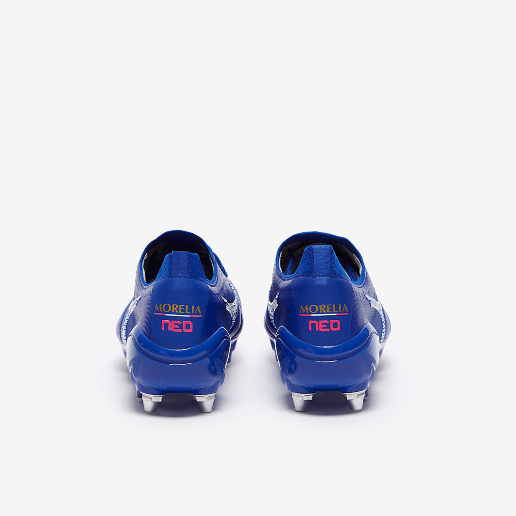 Mizuno Morelia Neo 3 Beta Made In Japan SG Mix - Reflex Blue/White