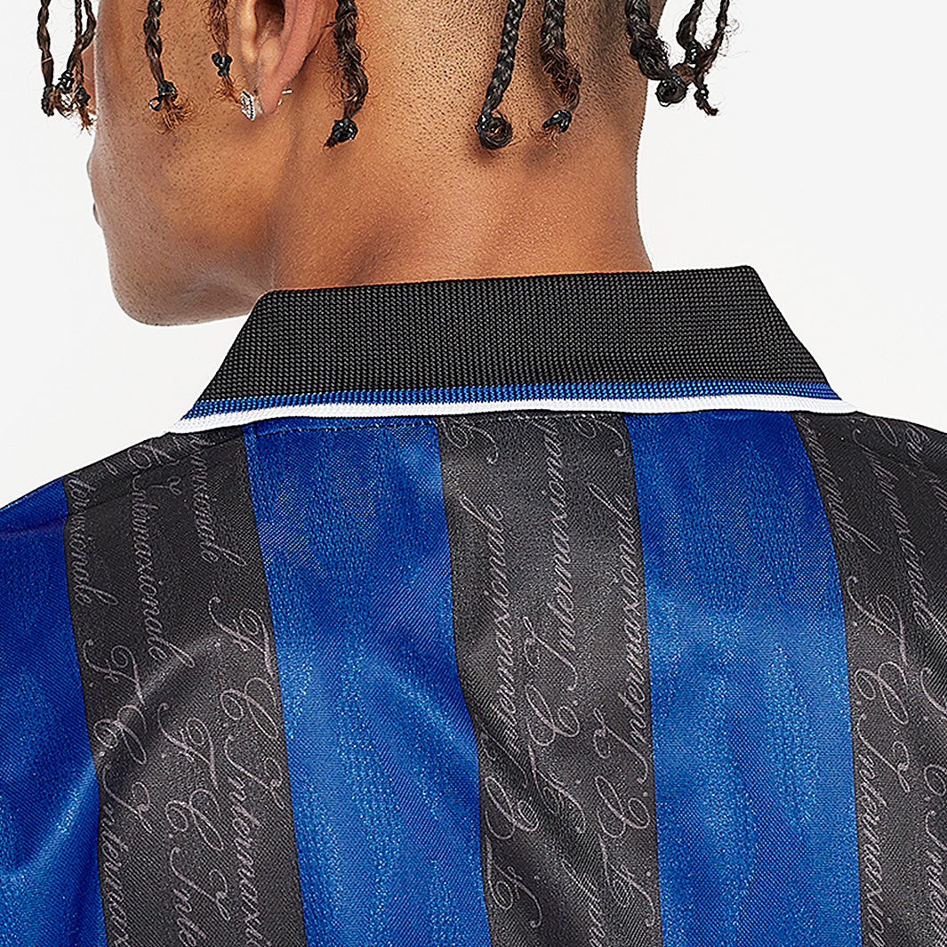 Score Draw Inter Milan 1998 Shirt - Blue/Black - Mens Replica - Tops