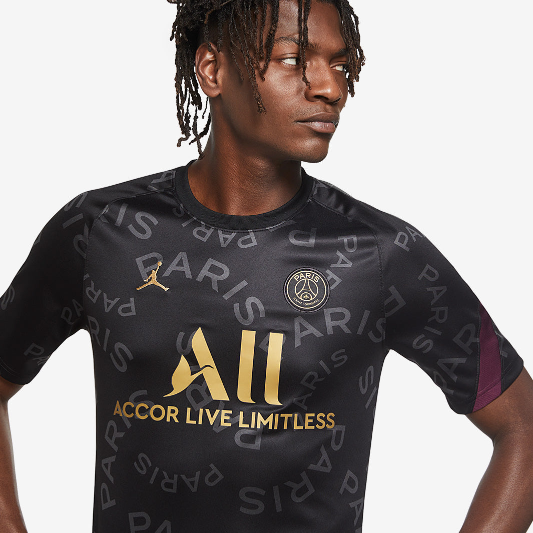 Nike Paris Saint-Germain 20/21 Dry Pre Match Top CL - Black