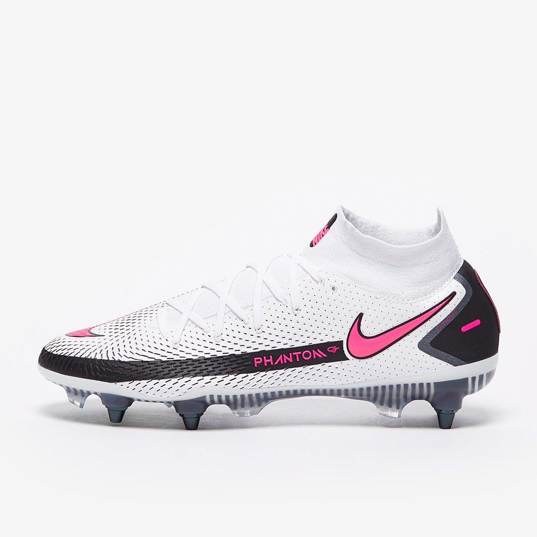 Nike Phantom GT ホワイト/ピンク SGスパイク Nike Phantom GT Academy SG-PRO Anti-Clog Daybreak - White/Pink