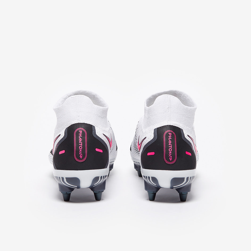 Nike Phantom GT Elite DF SG-PRO Anti-Clog - White/Pink Blast/Black