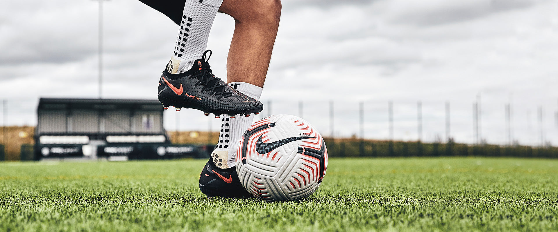 Nike Phantom GT サッカーシューズ AGトップモデル Nike Phantom GT Elite AG-PRO - Black/Chile Red/Dark Smoke Grey
