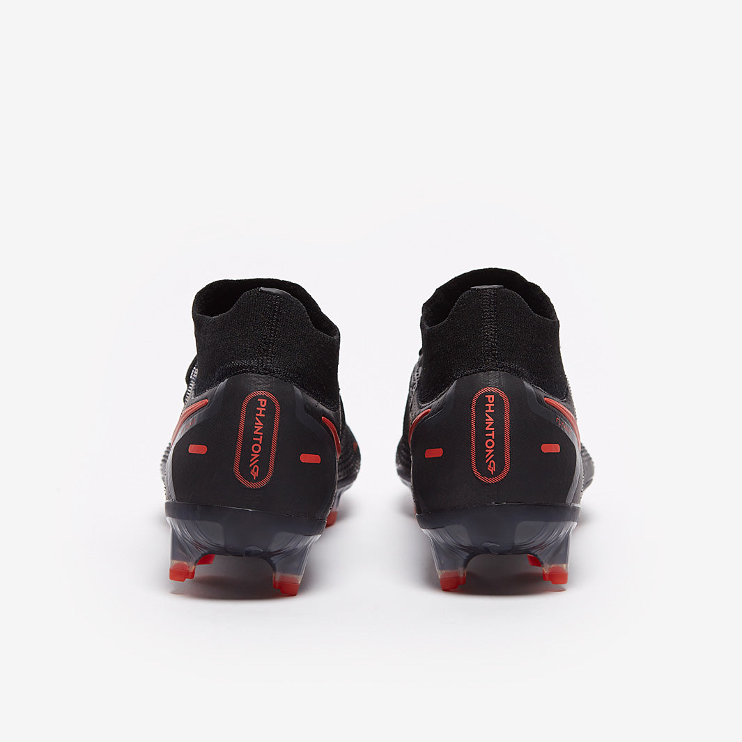 Nike Phantom GT Elite DF FG - Black/Chile Red/Dark Smoke Grey