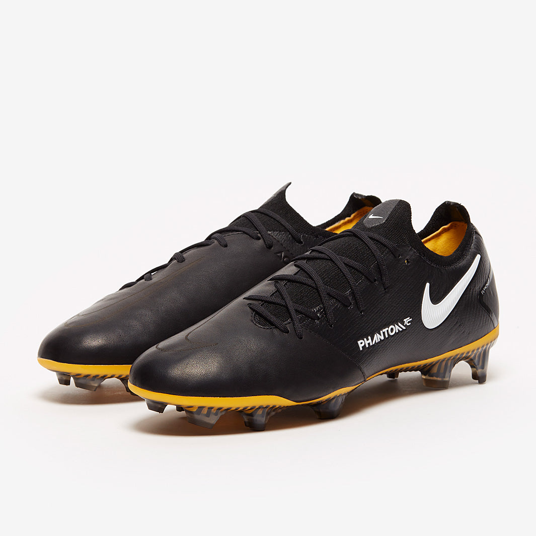 Nike Phantom GT Elite Tech Craft FG - Black/White/Pro Gold