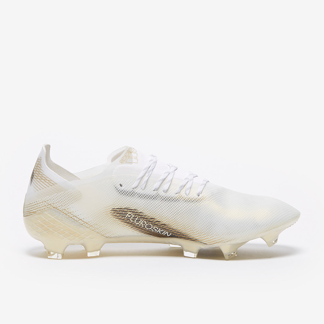 【新品未使用・希少】アディダス X GHOSTED.1 FG 27cm adidas X Ghosted .1 FG - White/Core Black/Metallic Gold Melange