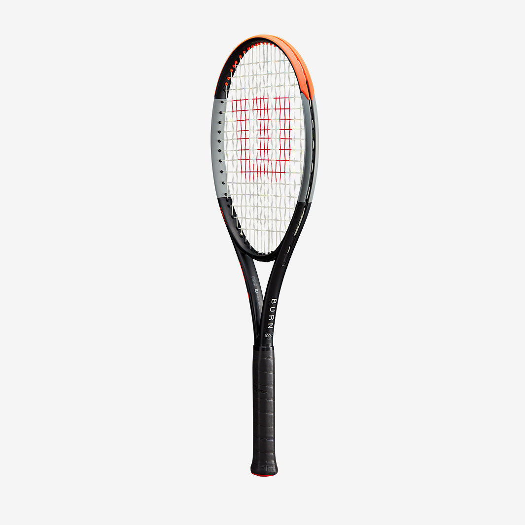 Wilson Burn 100LS - Black/Orange - Mens Rackets