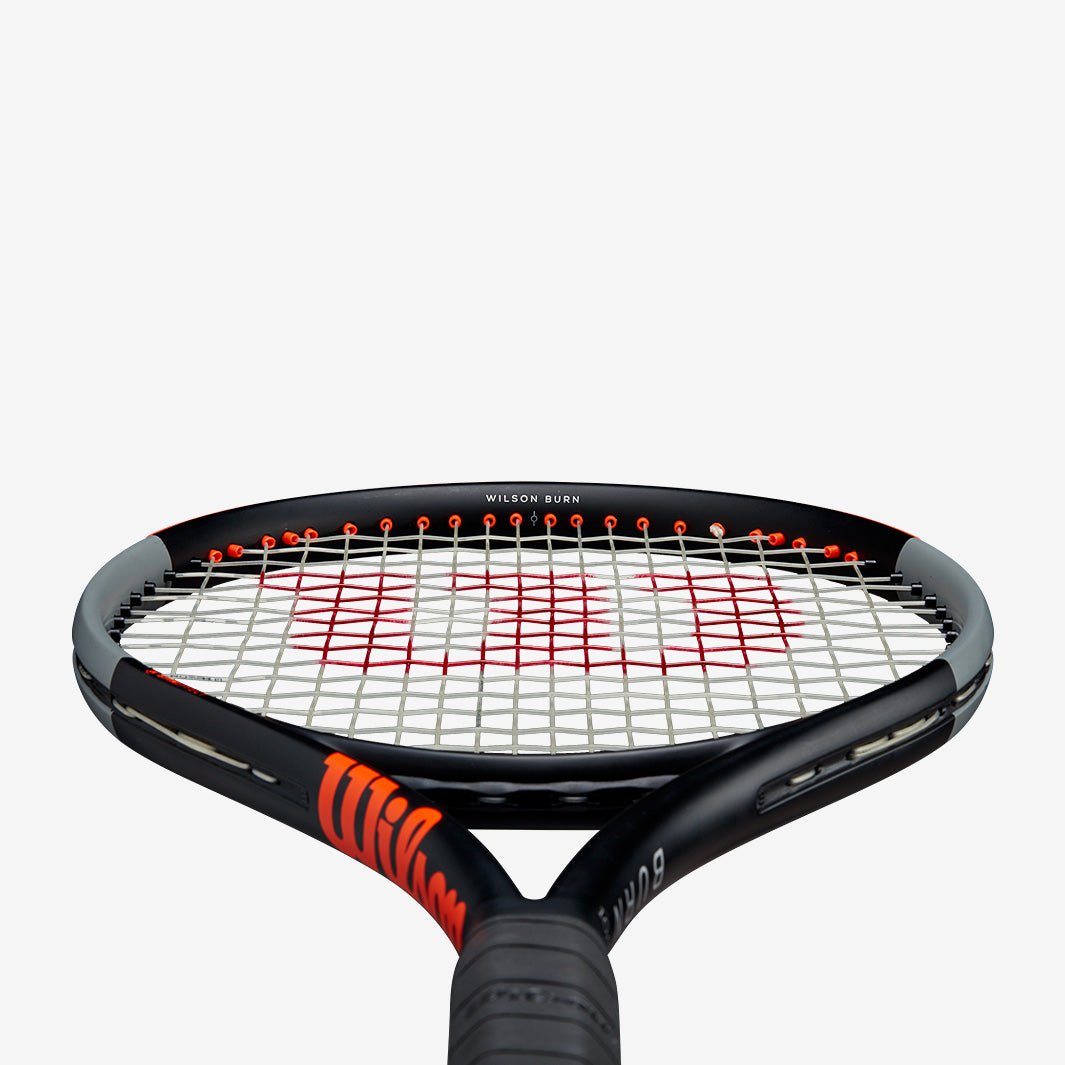 Wilson Burn 100LS - Black/Orange - Mens Rackets
