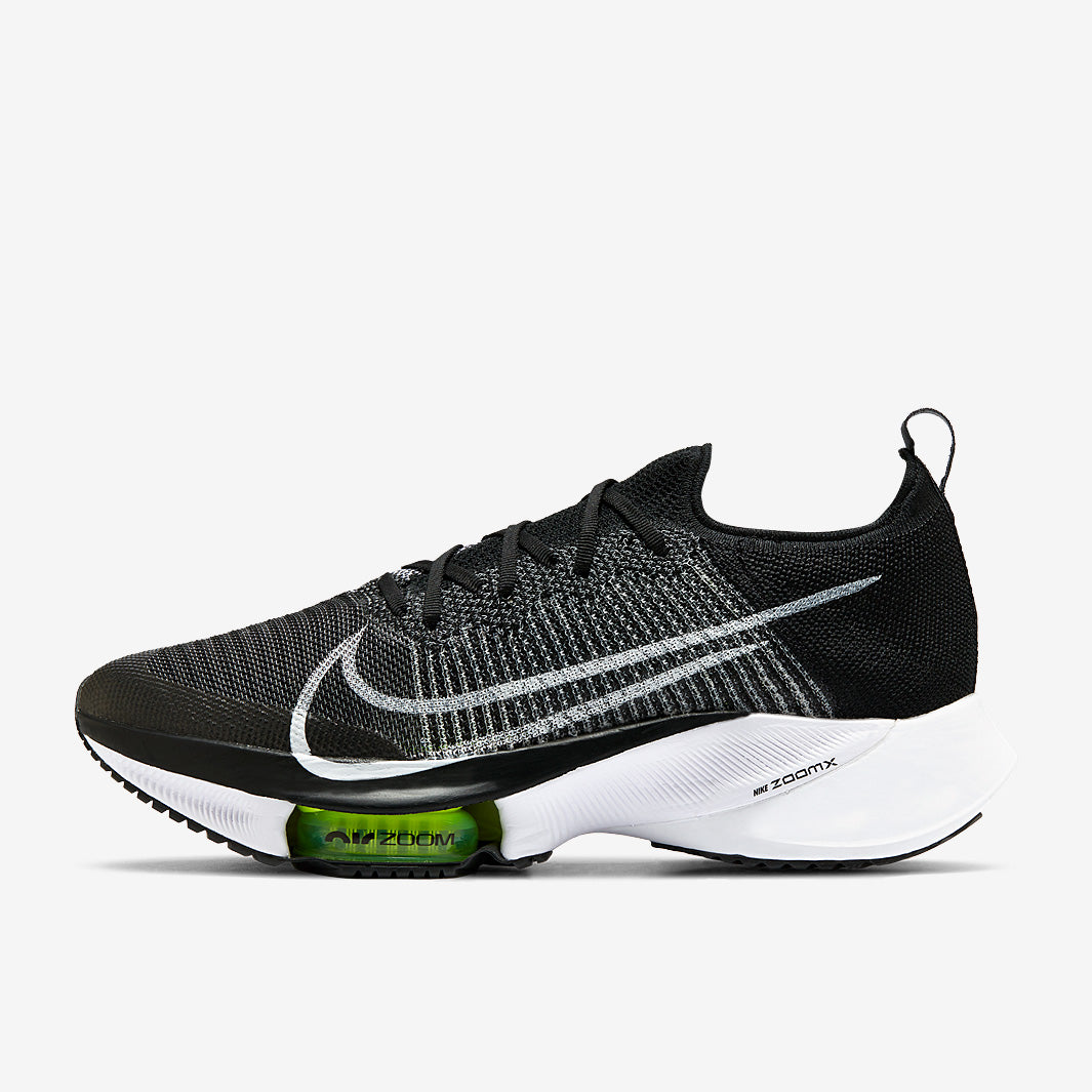 Nike Air Zoom Tempo Next Percent FK - Black/White-Volt - Mens Shoes