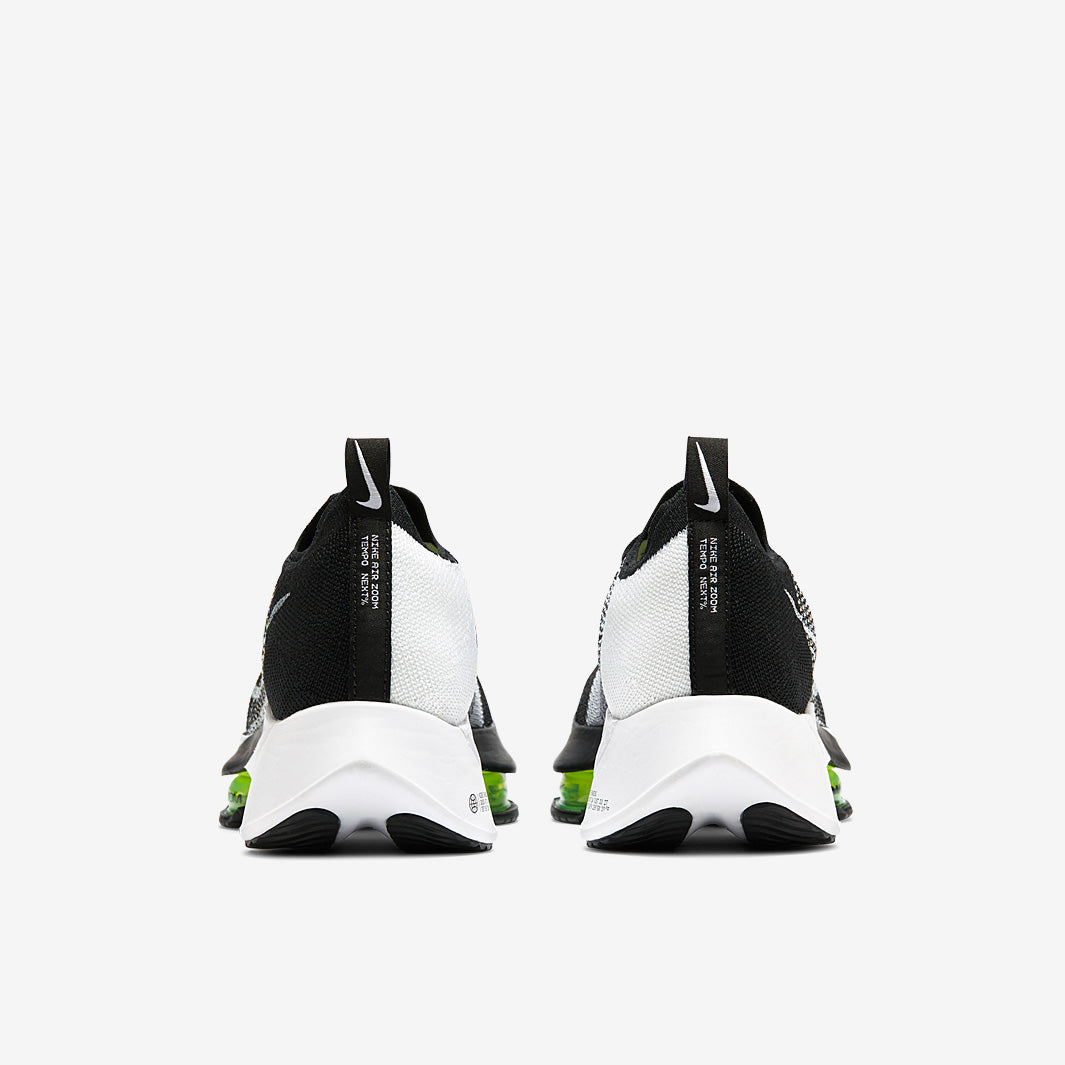 Nike Air Zoom Tempo Next Percent FK - Black/White-Volt - Mens Shoes
