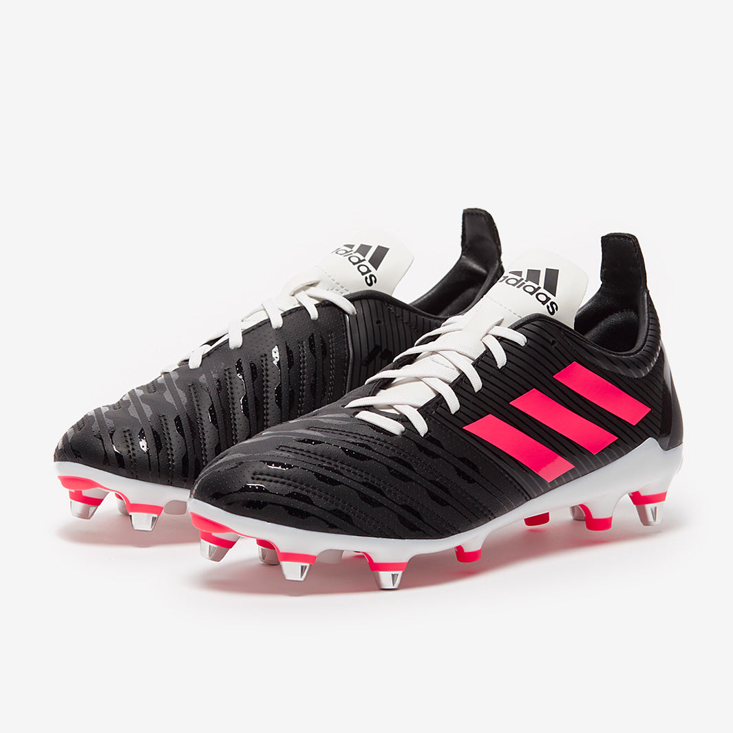 adidas Malice SG - Core Black/Signal Pink/Crystal White - Mens Boots
