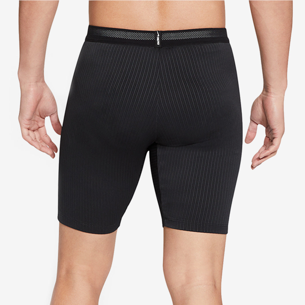 【Mサイズ】NIKE Aeroswift Running Half Tight Nike AeroSwift Half Tight - Black/Black/Black/White - Mens Clothing