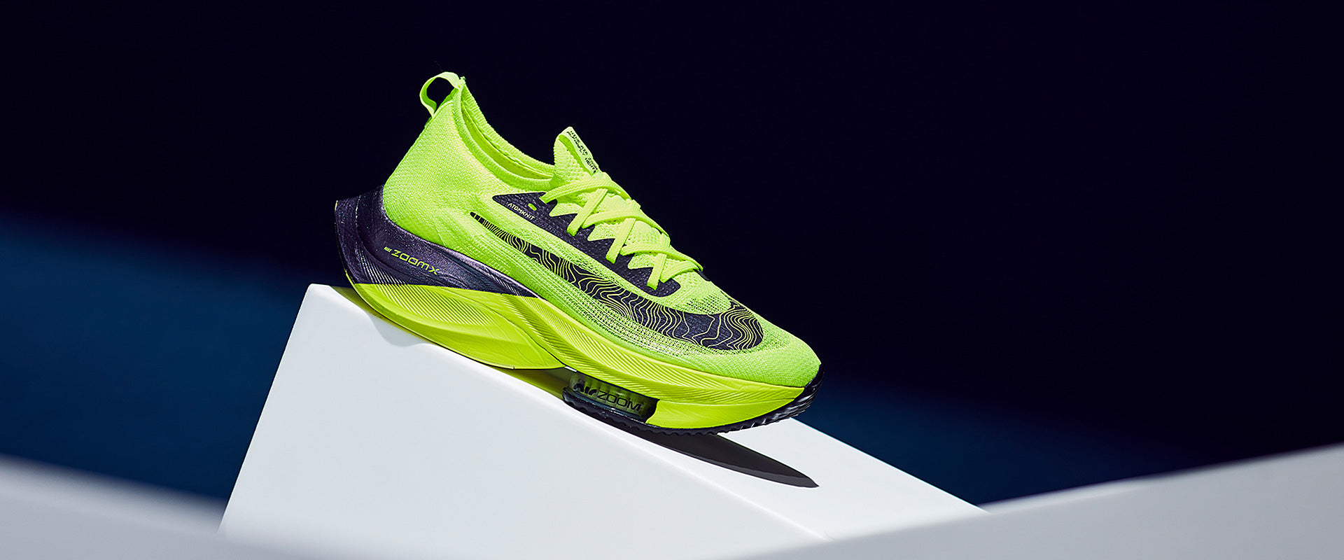 Nike Air Zoom Alphafly Next Percent - Volt/Black-Racer Blue-Multi