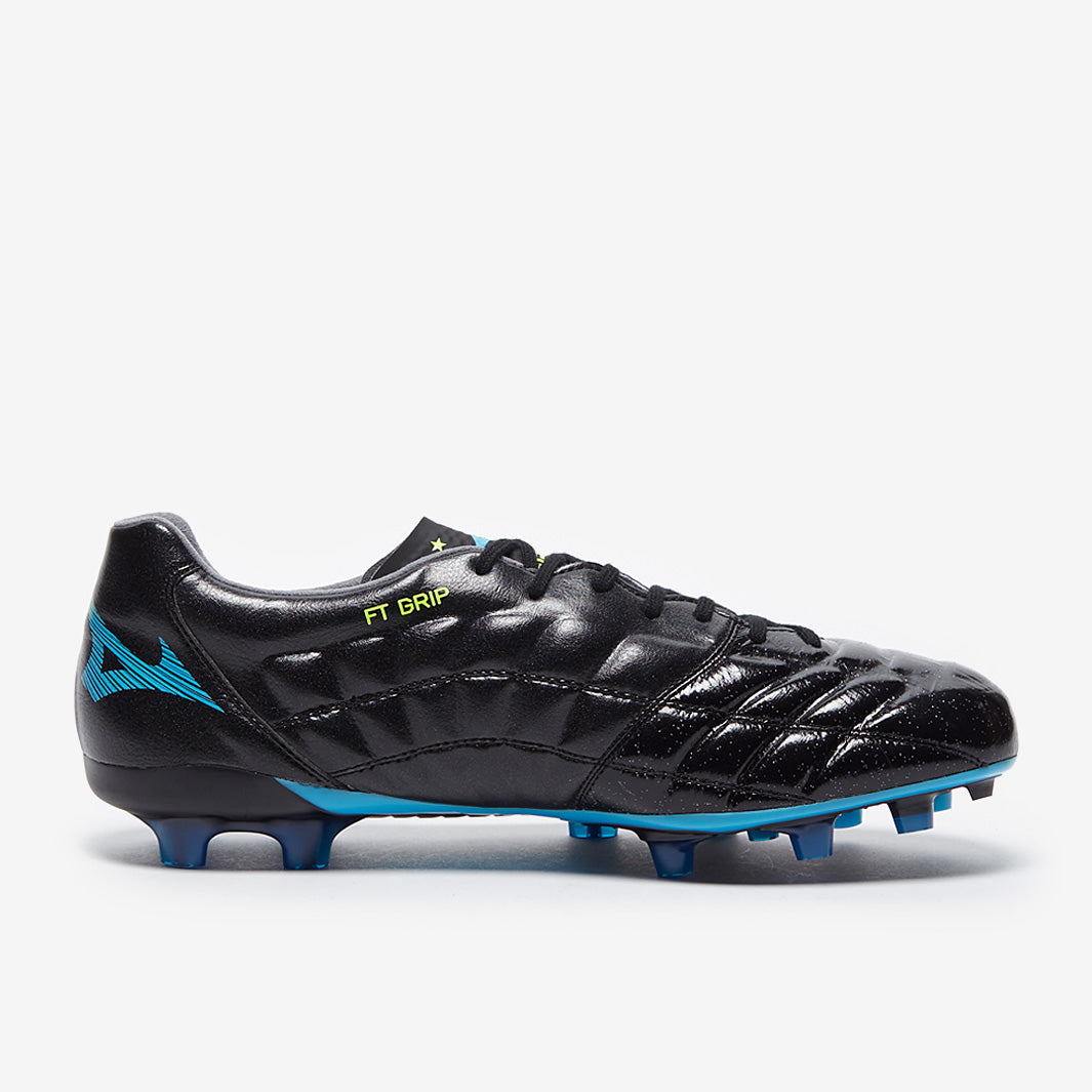 Mizuno Rebula Cup Made In Japan FG - Black/Blue Atoll - Firm