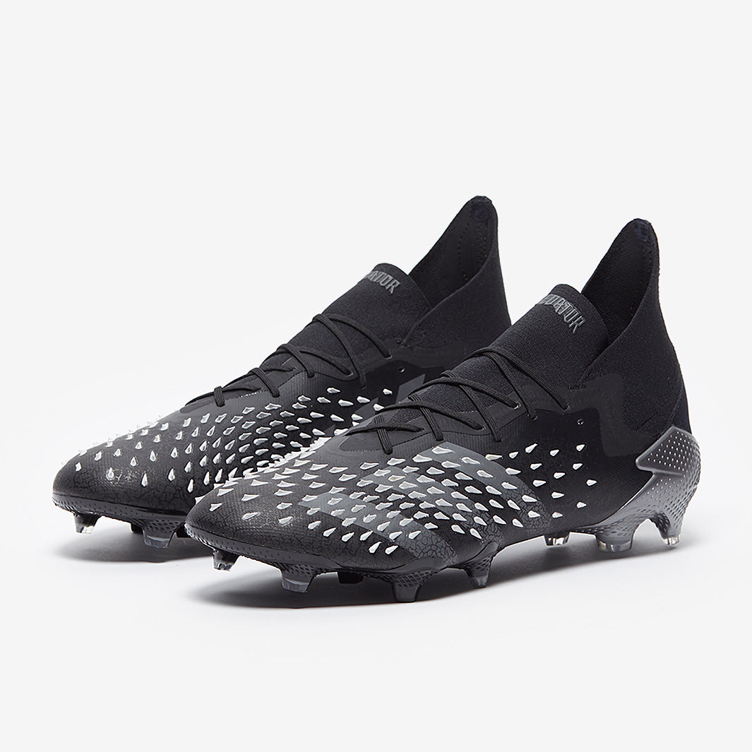 adidas Predator Freak .1 FG - Core Black/Grey Four/White - Firm