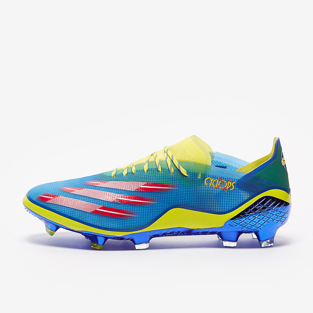 adidas X Ghosted .1 FG - Blue/Vivid Red/Bright Yellow - Firm