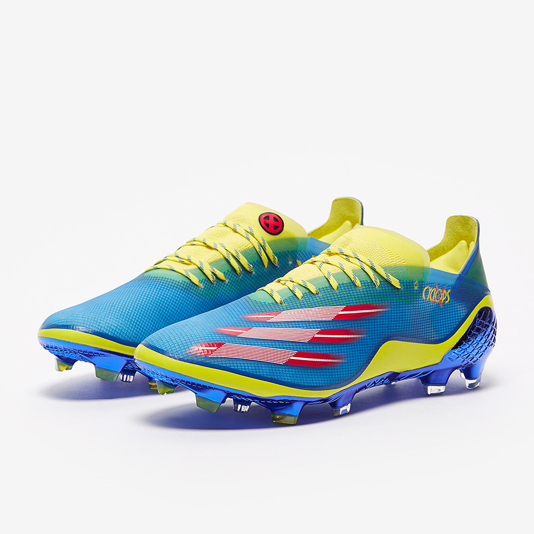 adidas X Ghosted .1 FG - Blue/Vivid Red/Bright Yellow - Firm