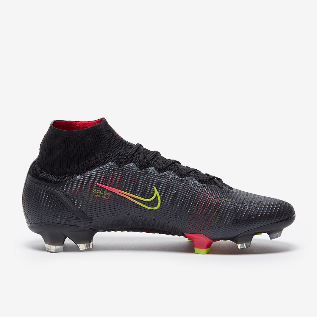 Nike Mercurial Superfly VIII Elite FG - Black/Cyber/Off Noir