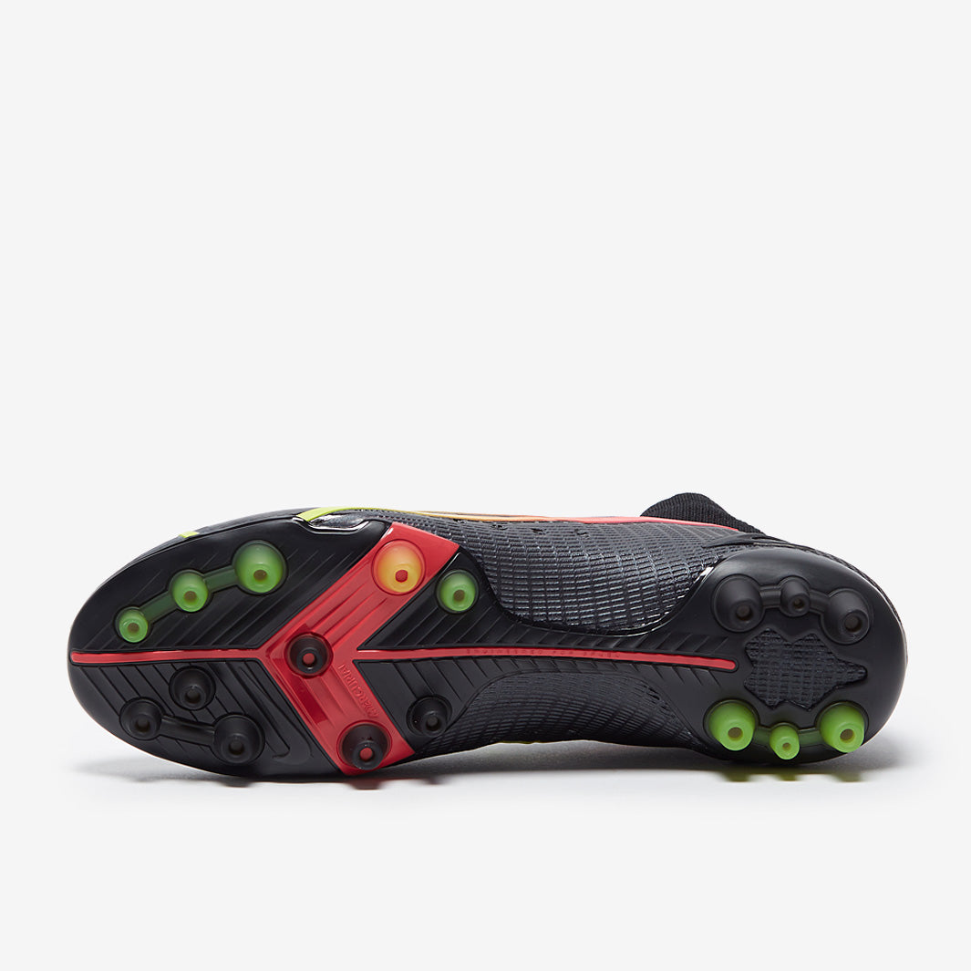Nike Mercurial Superfly VIII Elite AG - Black/Cyber/Off Noir