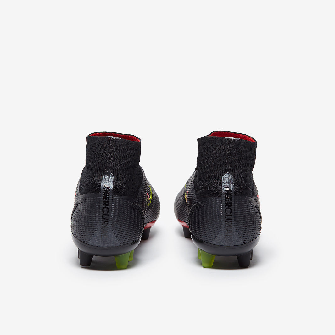 Nike Mercurial Superfly VIII Elite AG - Black/Cyber/Off Noir