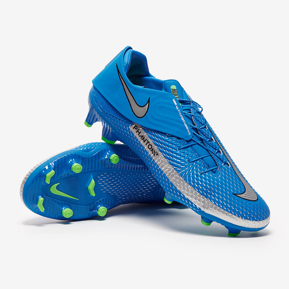 Nike Phantom GT Academy Flyease FG/MG - Photo Blue/Metallic Silver/Rage ...